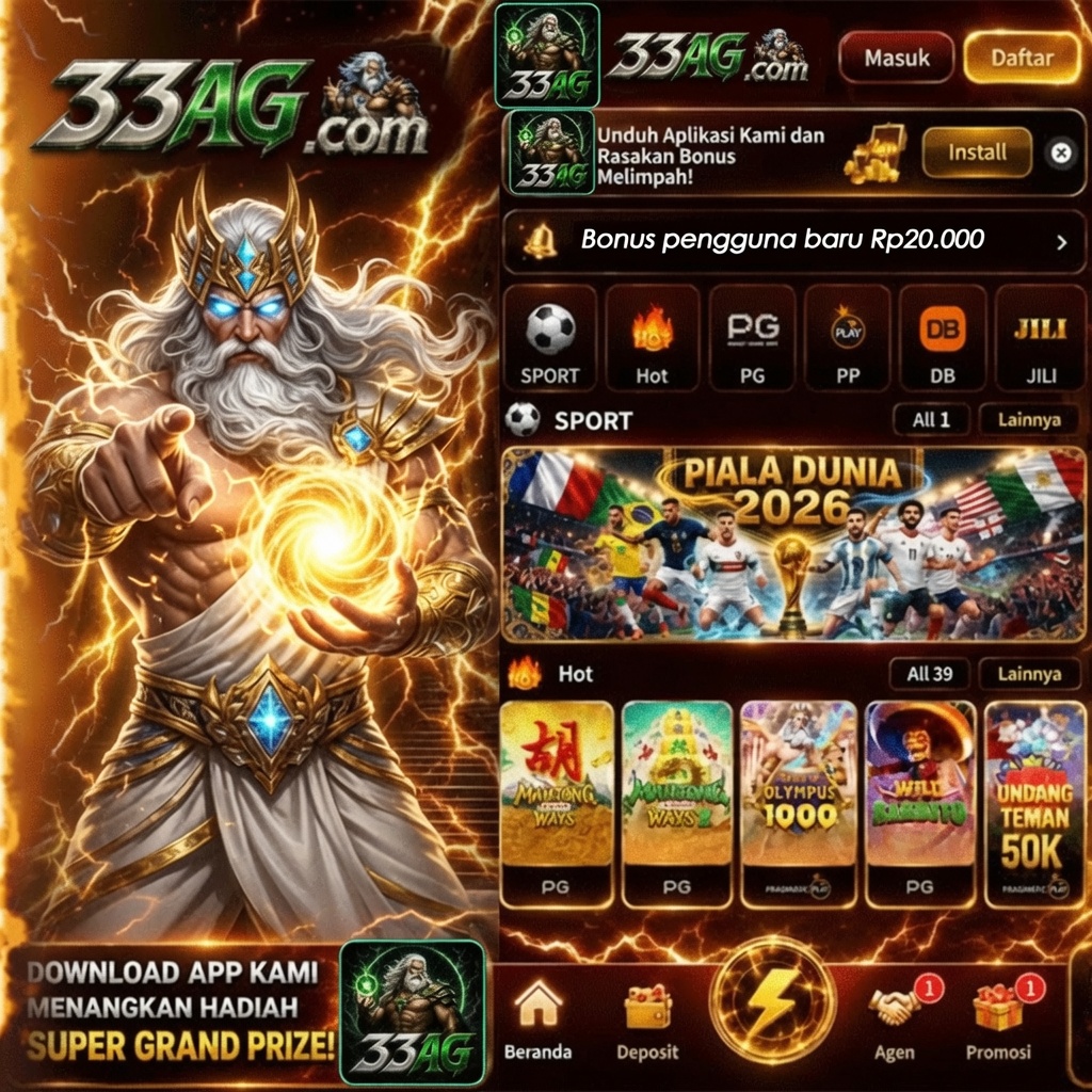 33AG - Jelajahi Ragam Slot Online dengan Tema Menarik
