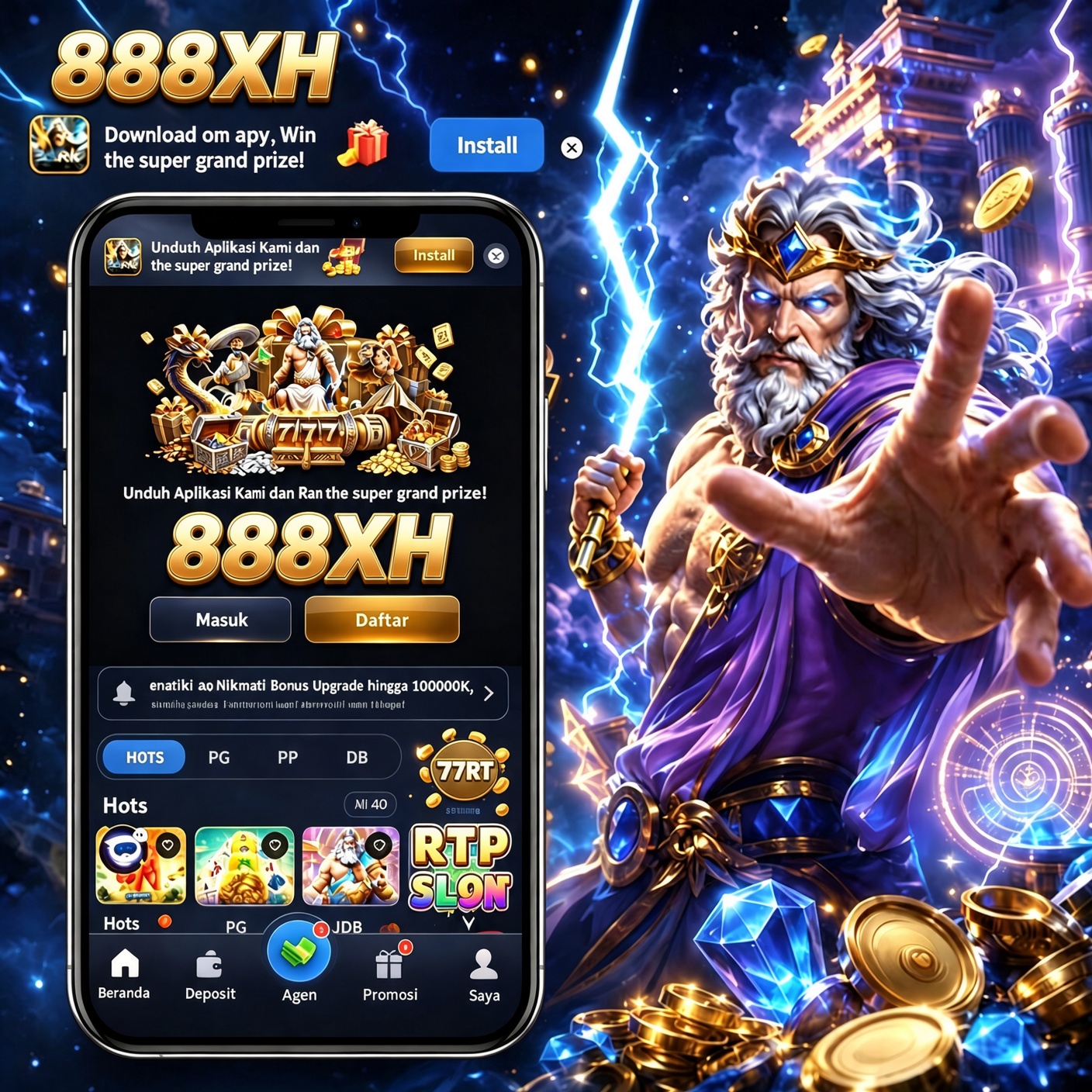 888XH - Situs Resmi Slot Online dan Pilihan Game PG Soft