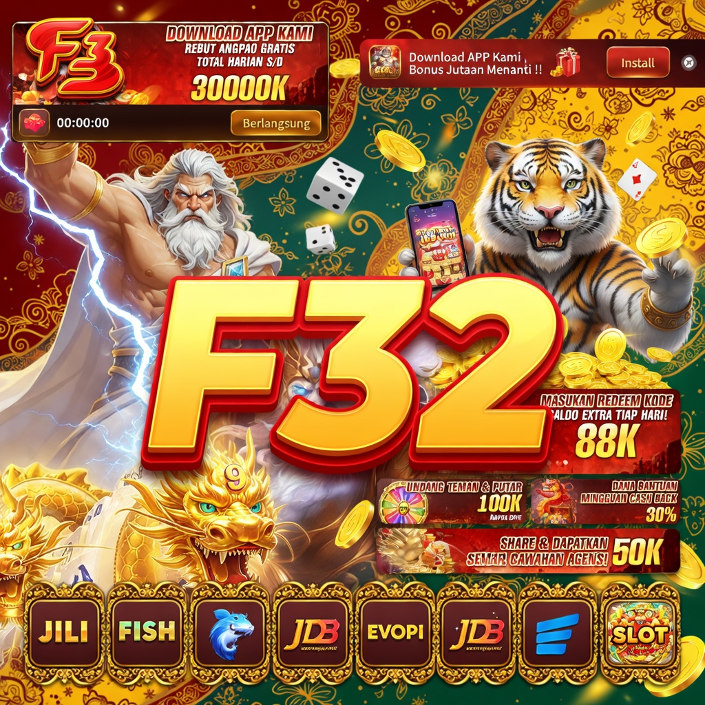 F32 - agen slot online terpercaya di Indonesia dengan slot gacor hari ini terbaik dari slot88 di tahun 2026 ini.