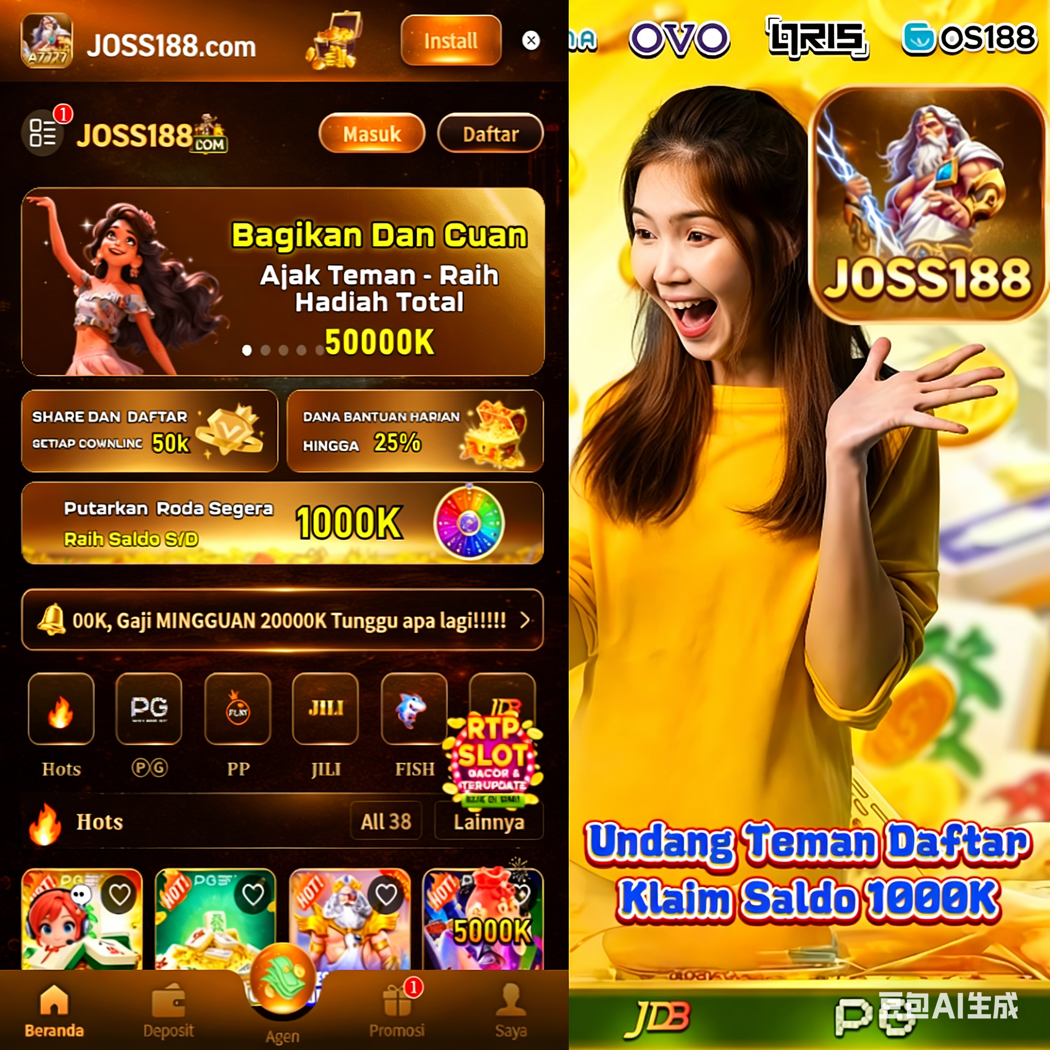 JOSS188 - Portal Hiburan Game Online Mobile Resmi & Terpercaya